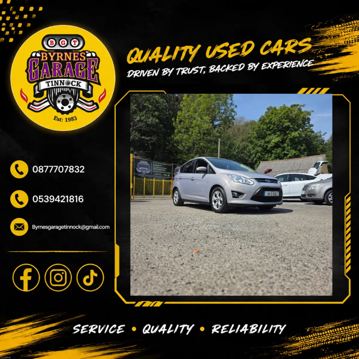 Stunning Ford C-Max New NCT Warranty - Image 1