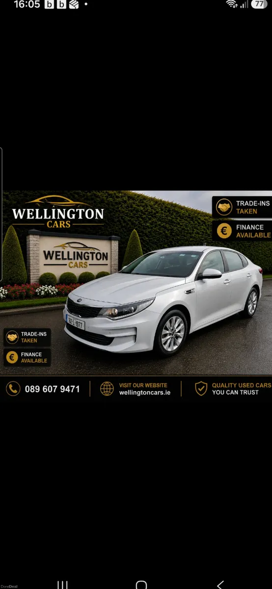 Kia Optima 2016 1.7 D EX - Image 1