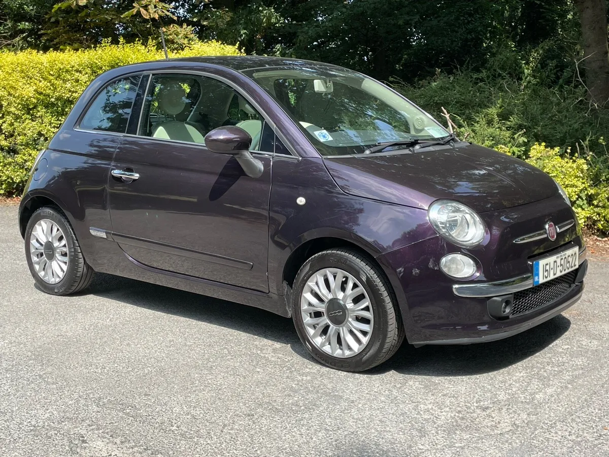 2015 Fiat 500 1.2 Lounge **Low KM’s** - Image 1