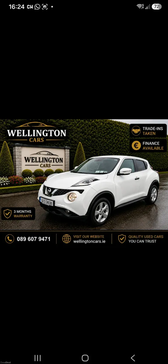 Nissan Juke 2014 1.6 L SVE petrol - Image 1