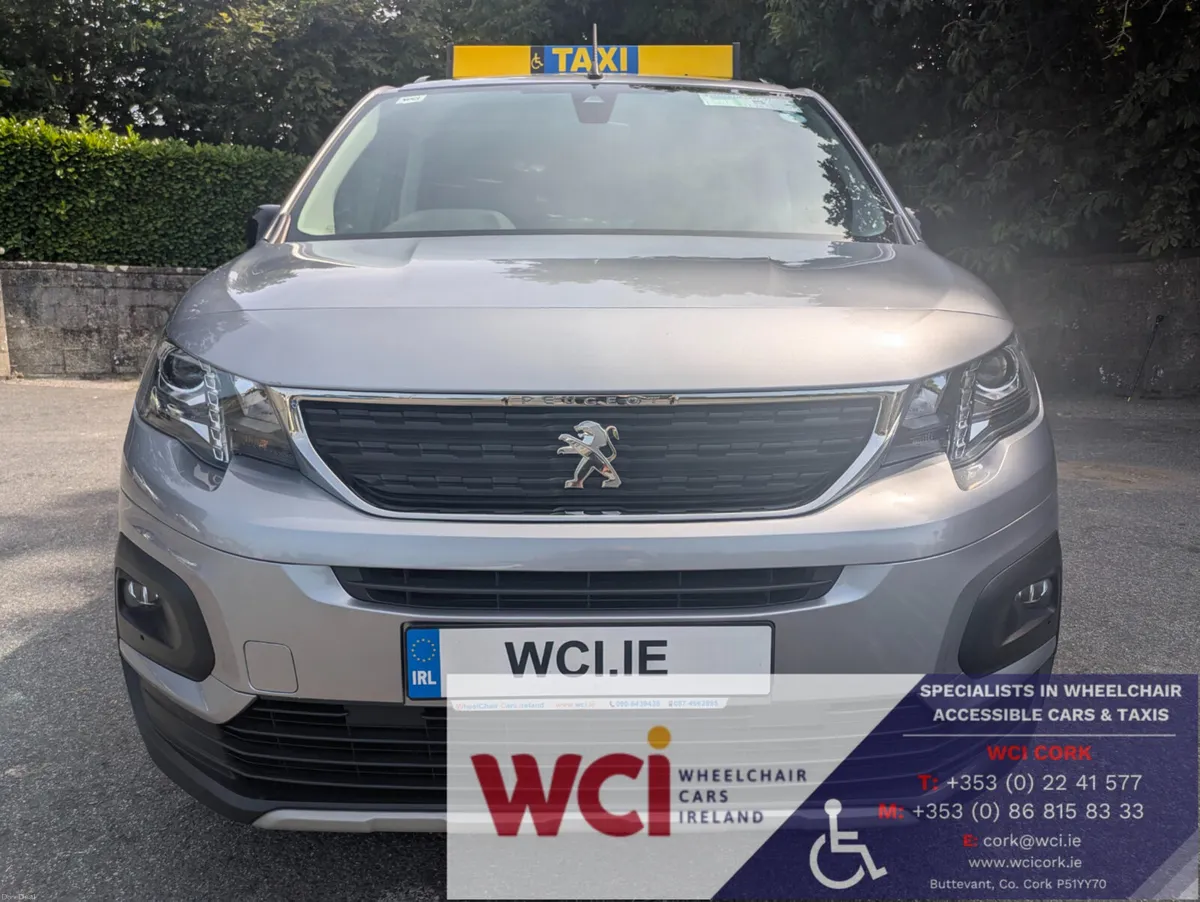 Wheelchair-AccessiblePeugeot Rifter 7 Seats taxi - Image 1