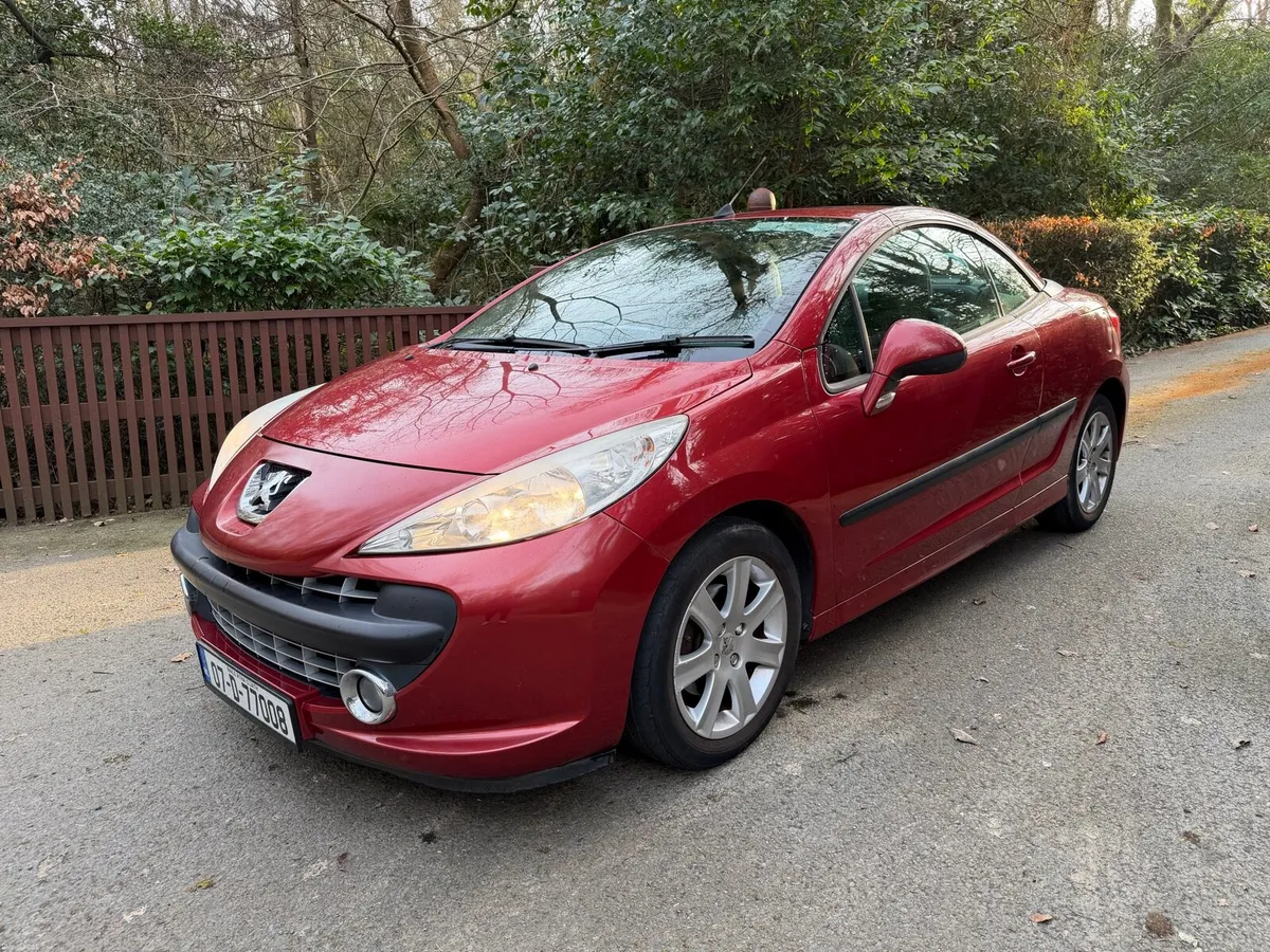 2007 Peugeot 207CC Sport Convertible - Image 2