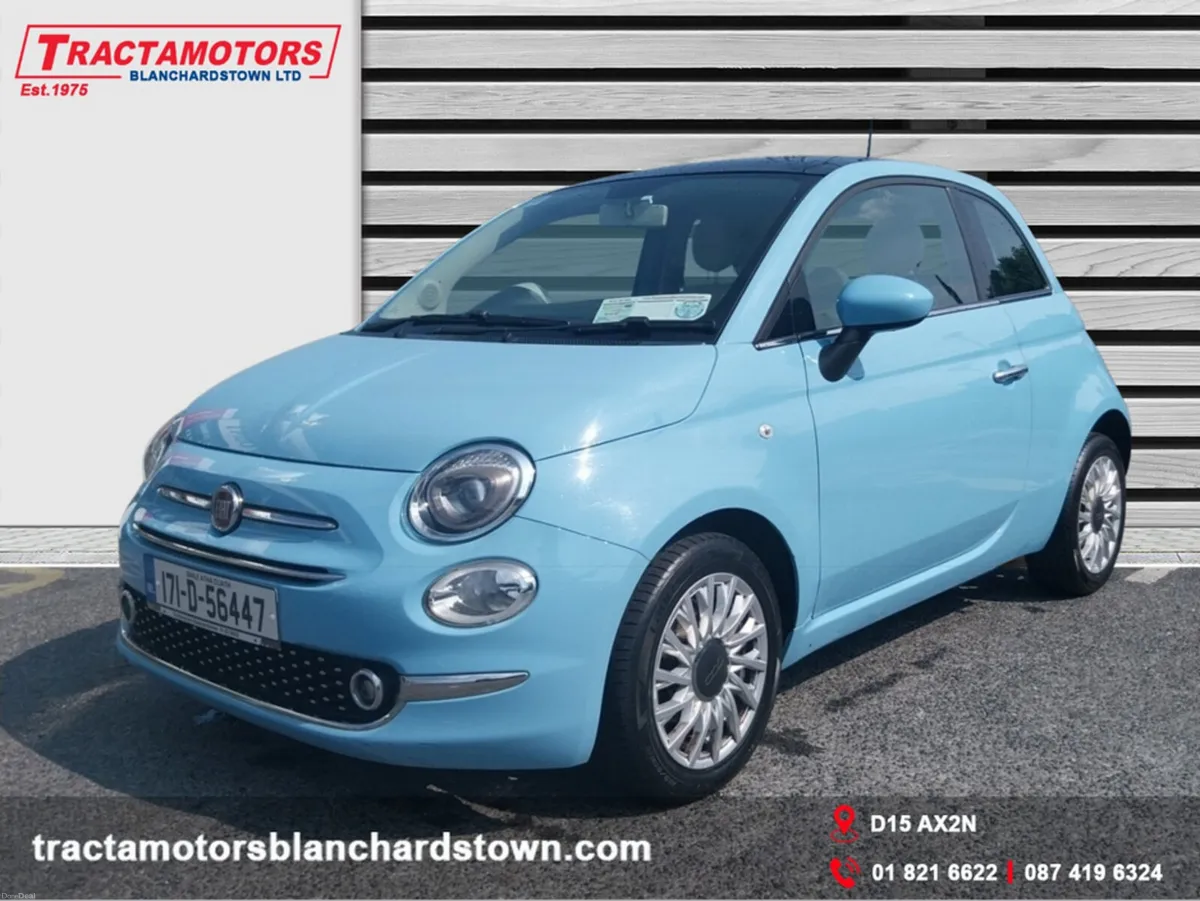Fiat 500 1.2 LOUNGE 69BHP 3DR - Image 1