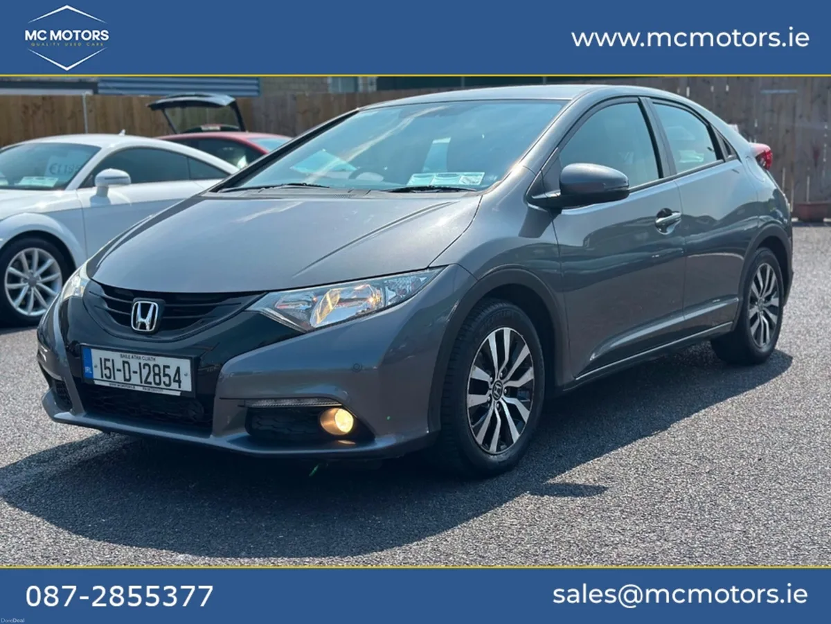 Honda Civic 6 MONTH WARRANTY + NEW NCT - Image 1