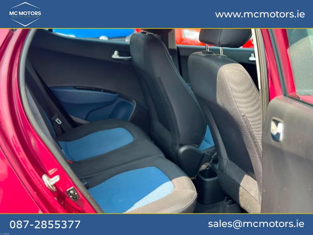 Hyundai i10 3 MONTH WARRANTY + NCT 2027 + TAX 2027 - Image 5