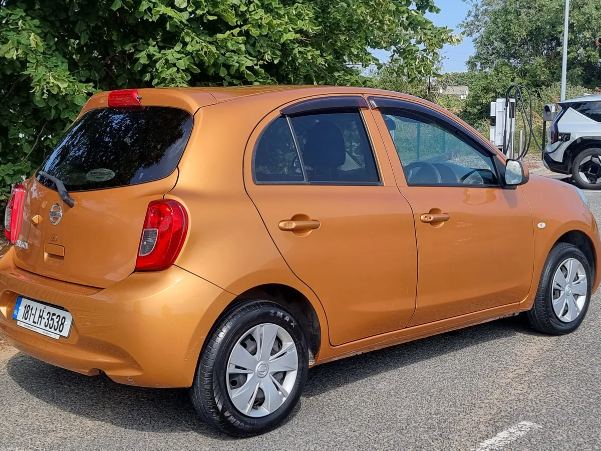€7900 Nissan March 2018 automatic nct&tax €7900 - Image 4