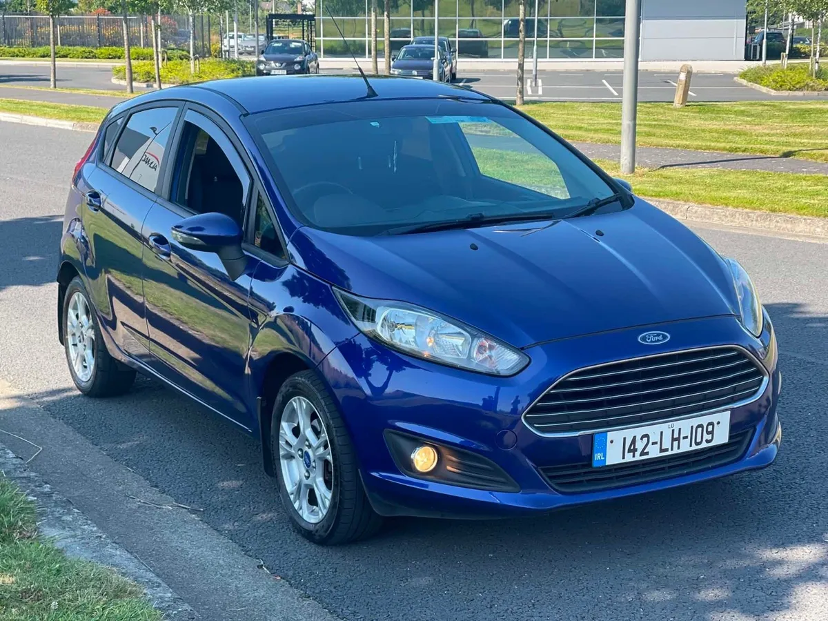 2014 Ford fiesta zetec nct and taxed - Image 1