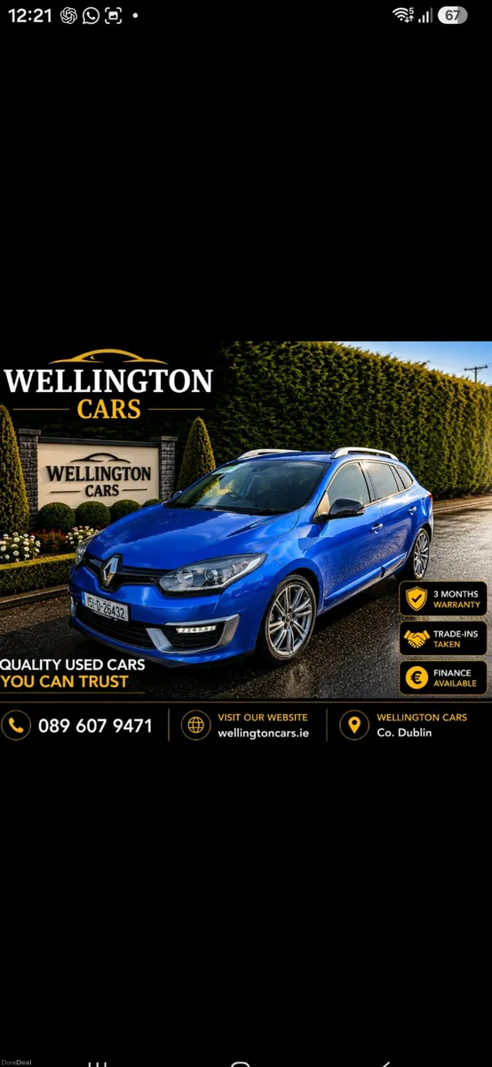 Renault Megane 2015 1.5DCI S&S GT LINE 110 - Image 1