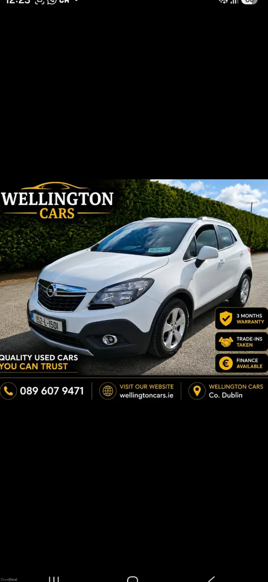 Opel Mokka 2015 1.6 CDTI SC 136PS  NCT 1.2027 - Image 1