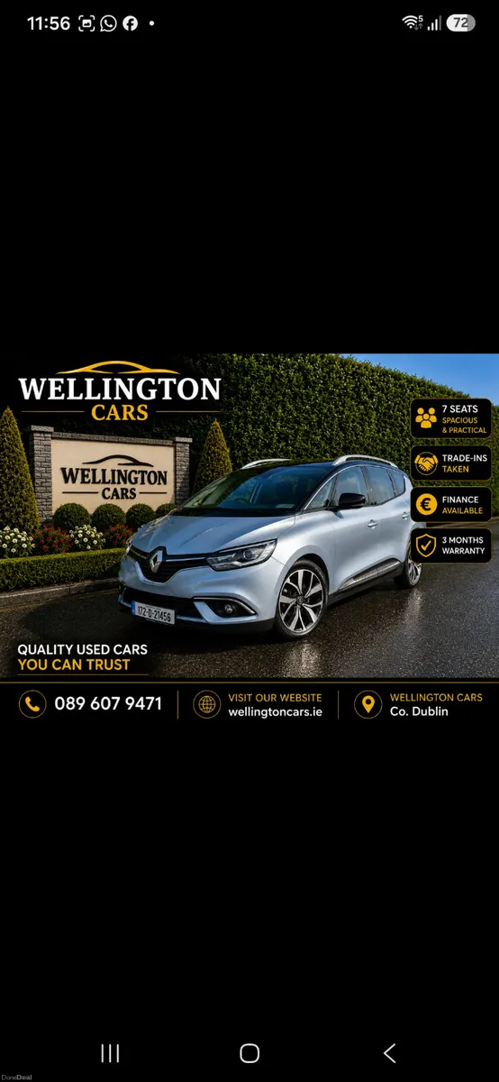 Renault Grand Scenic 2017 1.5 DYNAMIQUE NAV - Image 1