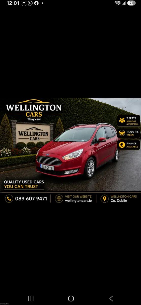 Ford Galaxy 2017 2.0 TDCI ZETEC - Image 1