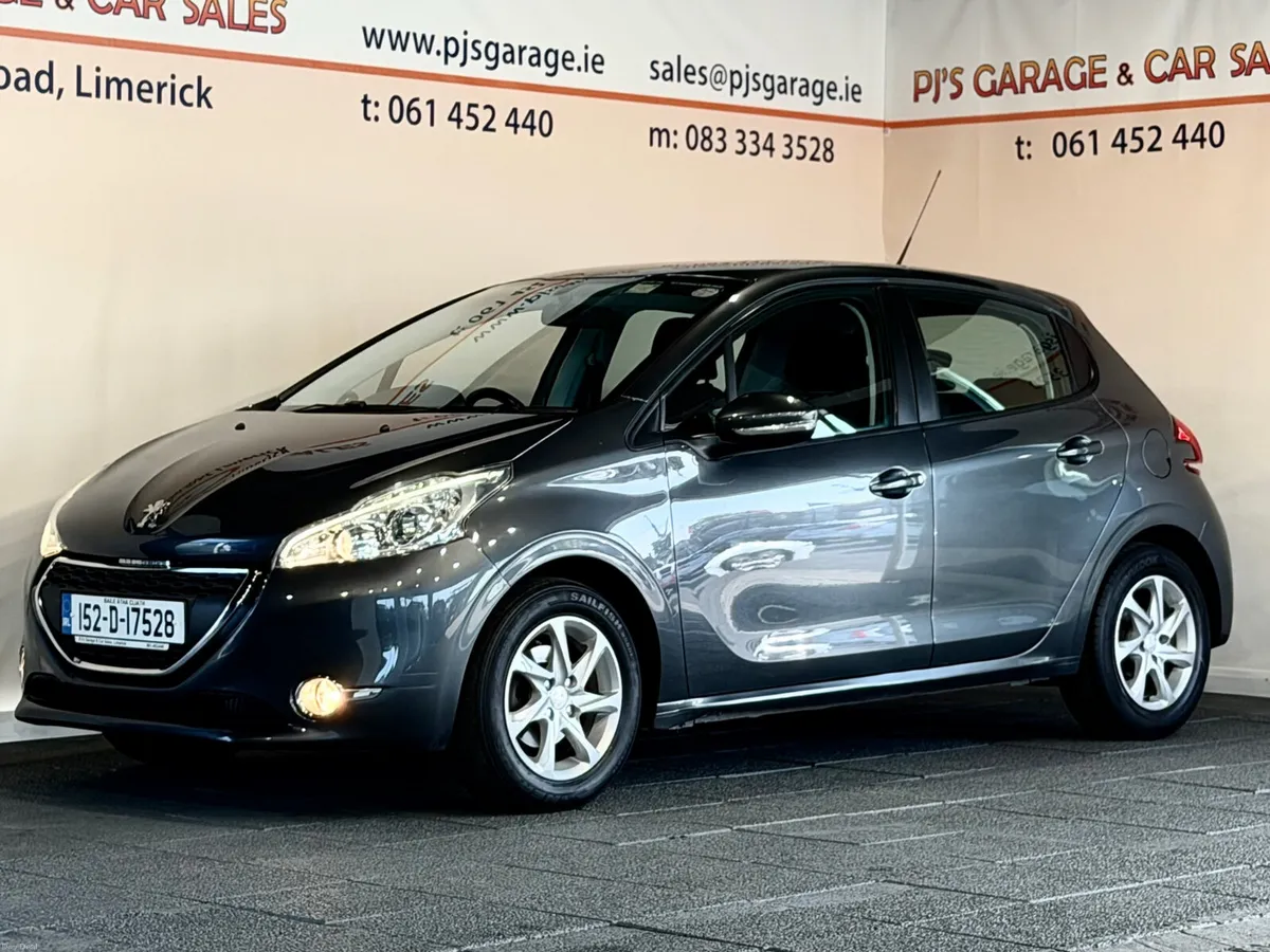 Peugeot 208 2015, new NCT/1 Year Warranty - Image 1