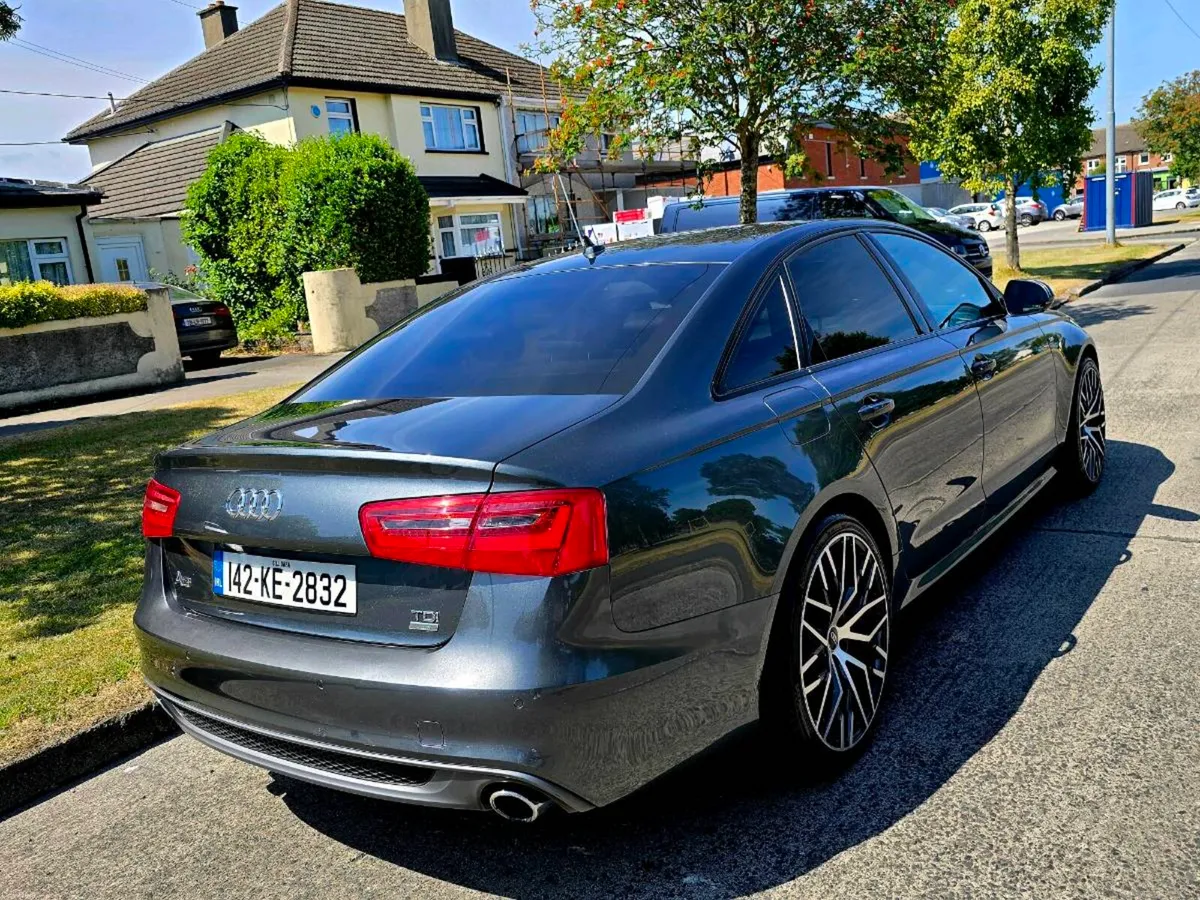 2014 audi a6 sline(black edition) TAX & N.C.T - Image 3