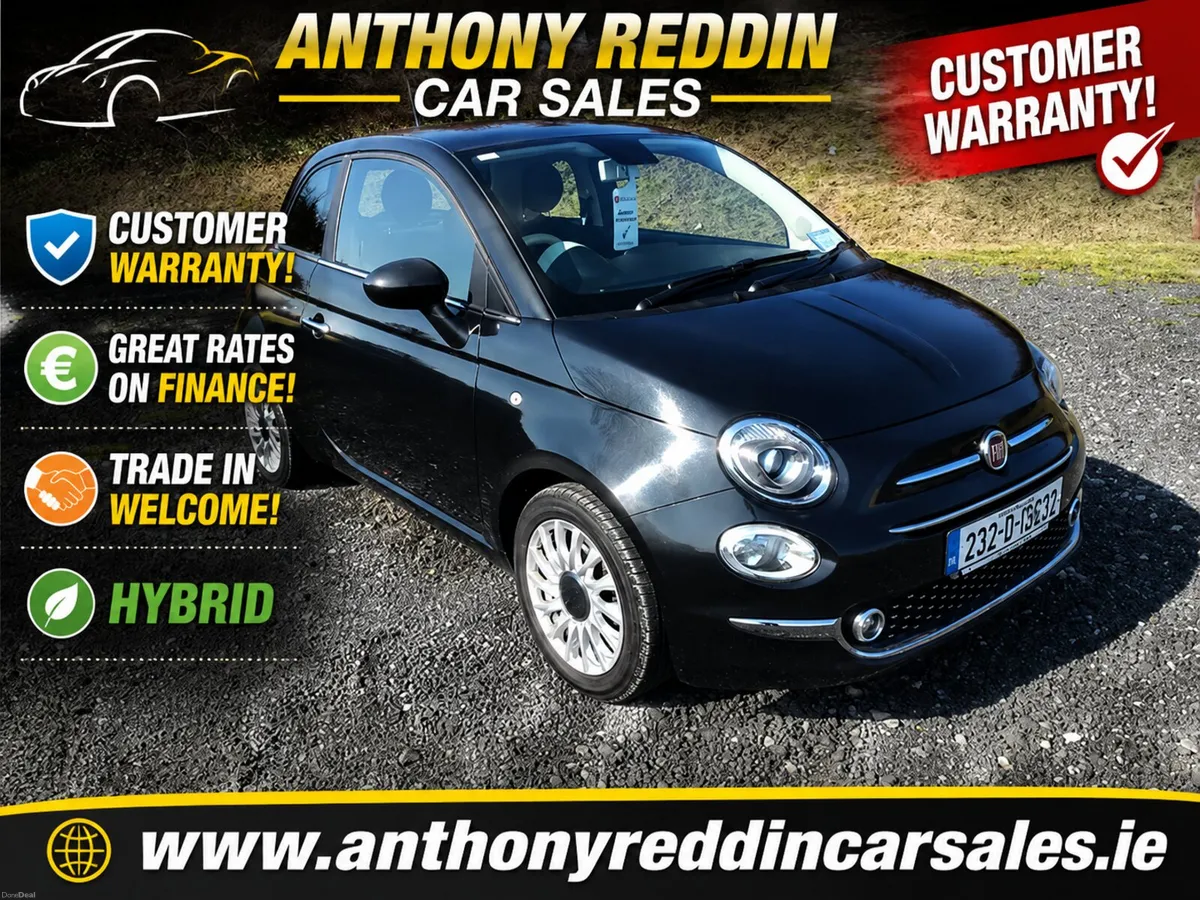 Fiat 500 2023 From 59euro/week :-) - Image 1