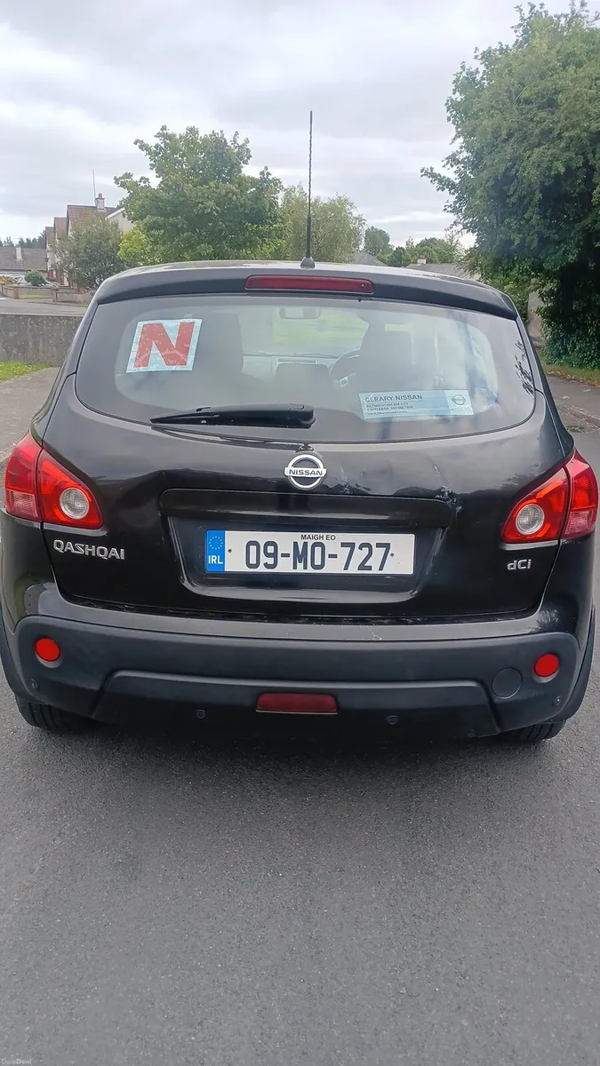09 Nissan qashqai 1.5 d  nct March 2027 tax Feb 27 - Image 3