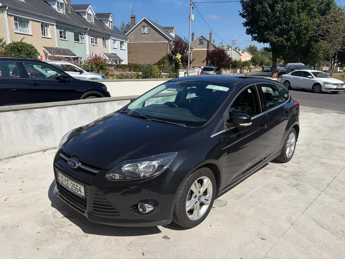 2012 Black Ford Focus - Image 1
