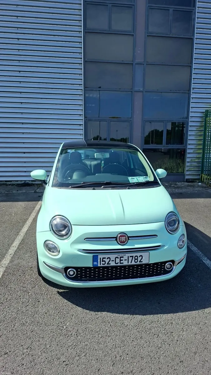 Fiat 500 Lounge 2015 Mint Green - Image 1