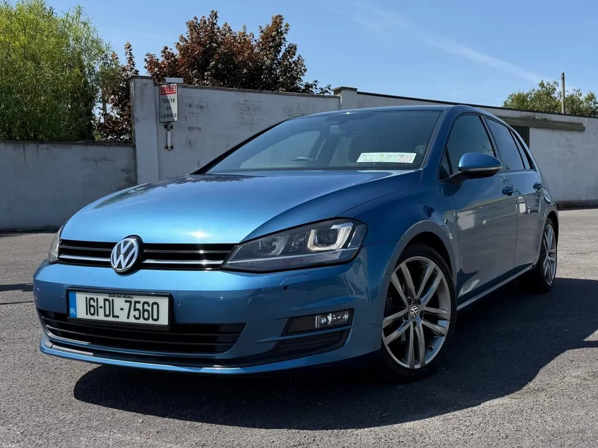2016 VW Golf / Sunroof / Only 58k km / Fresh NCT - Image 1
