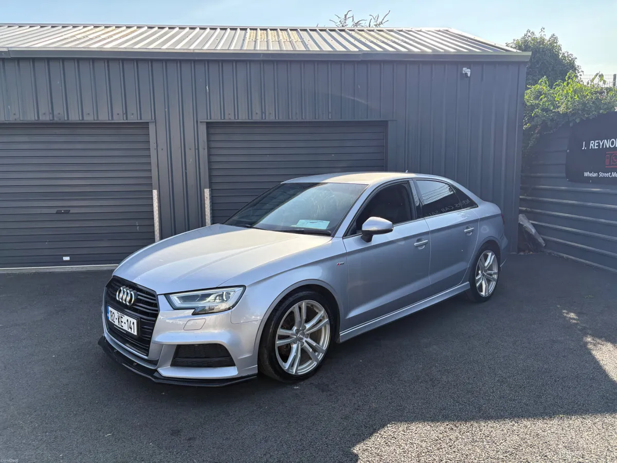 Audi A3 S line auto low km Irish car from new 2018 - Image 2