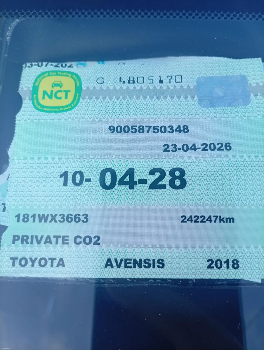 Toyota Avensis 2018 - Image 3