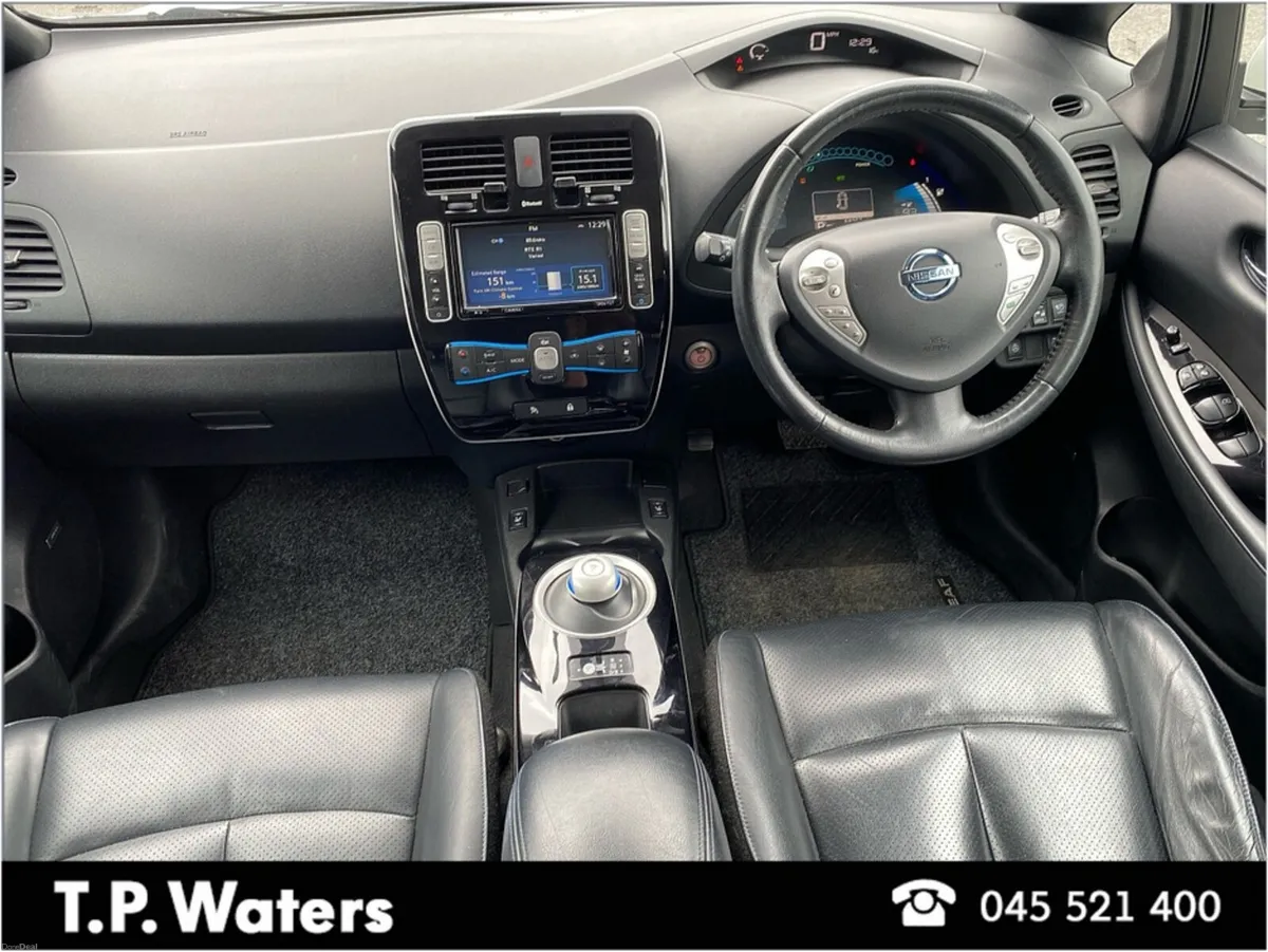 Nissan Leaf FULL ELCTRIC - BLACK LEATHER INTERIOR - Image 2