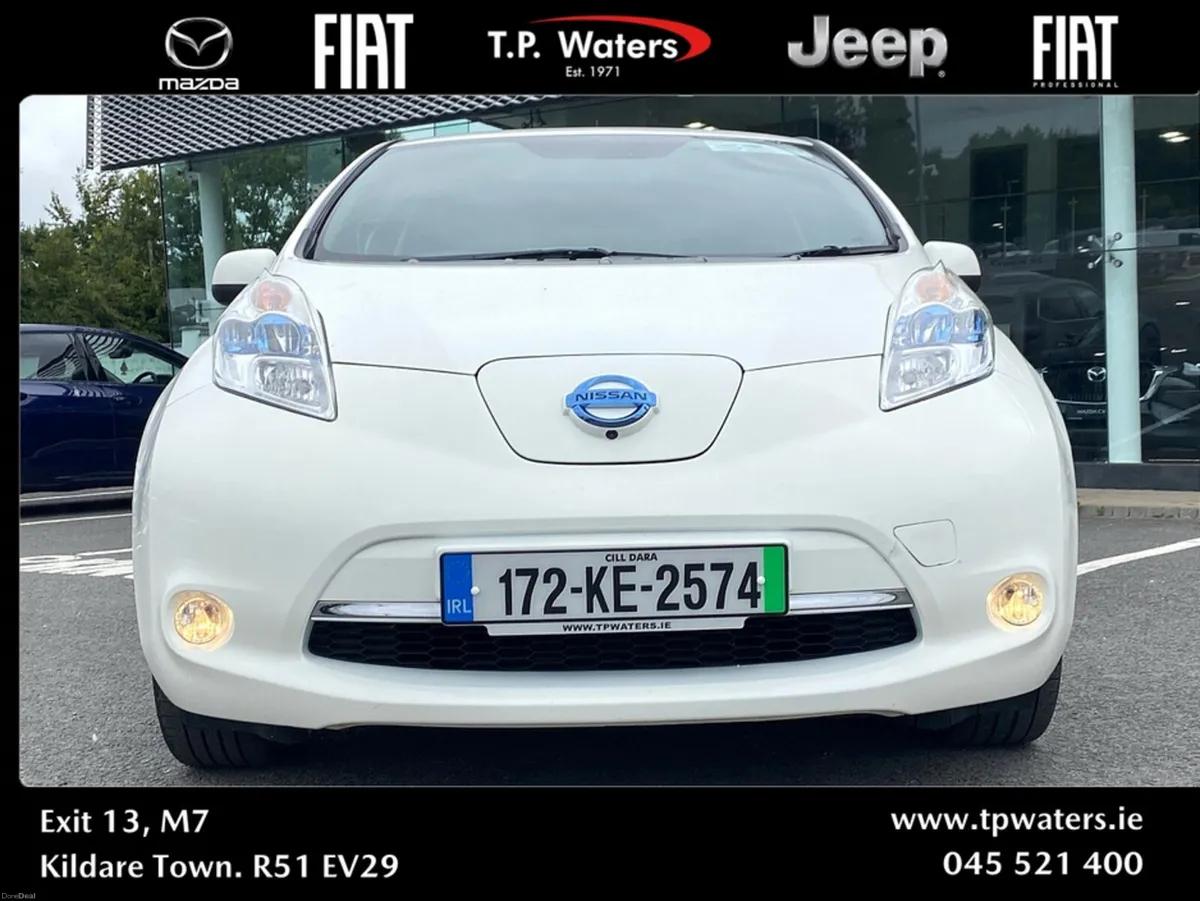 Nissan Leaf FULL ELCTRIC - BLACK LEATHER INTERIOR - Image 5
