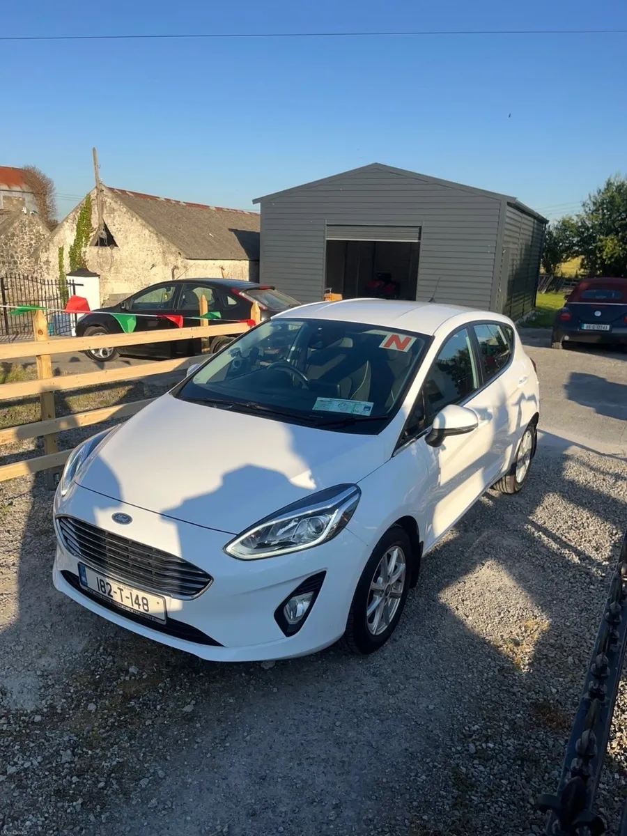 182 White Ford Fiesta  123,592km - Image 1