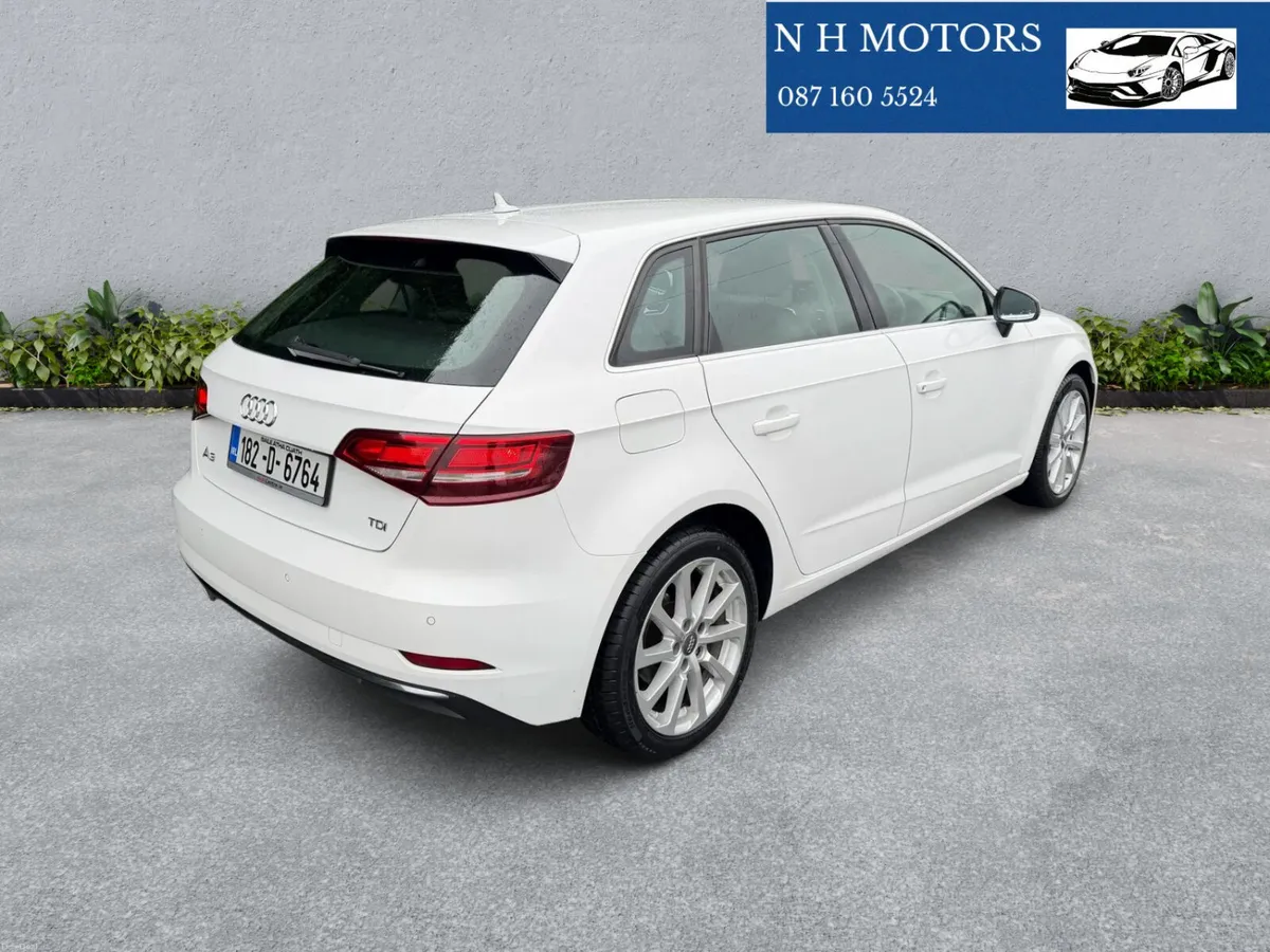 Audi A3 2018 Tdi 1.6 SE 1/2 LEATHER SEATS - Image 5