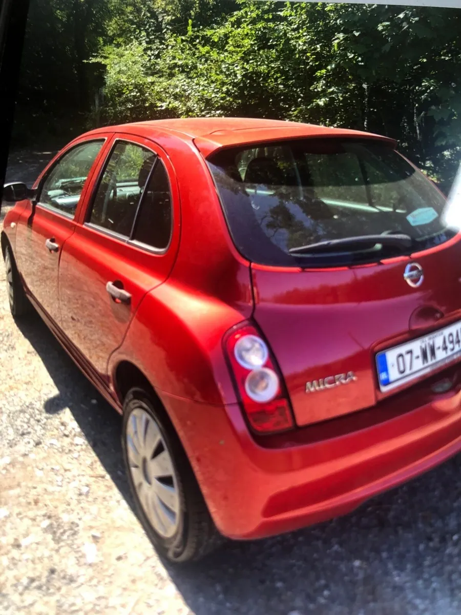 Nissan Micra with NCT and tax - Image 2