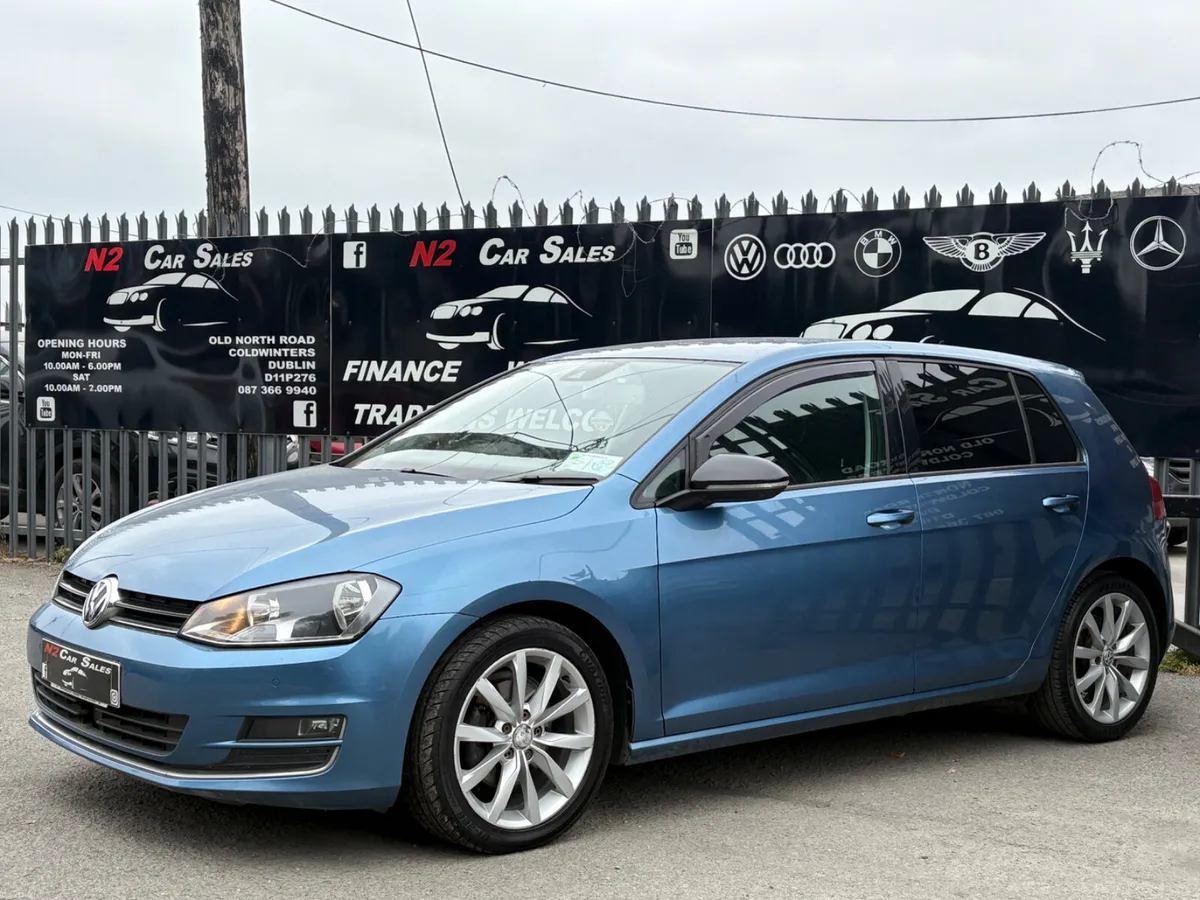 151 Vw Golf 1.6 tdi HIGHLINE, LOW MILES, NEW NCT - Image 4