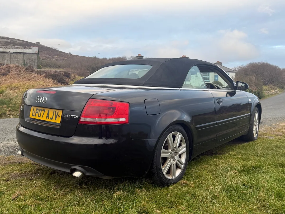 2007 Audi A4 convertible 2.0 TDi - Image 4