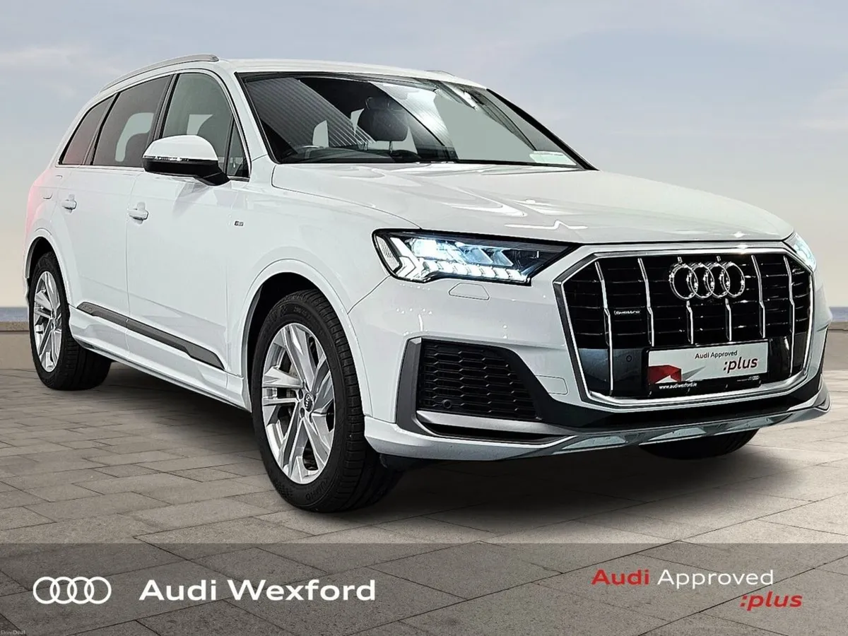 Audi Q7 55 TFSIe quattro Tiptronic S Line €156p/w - Image 1