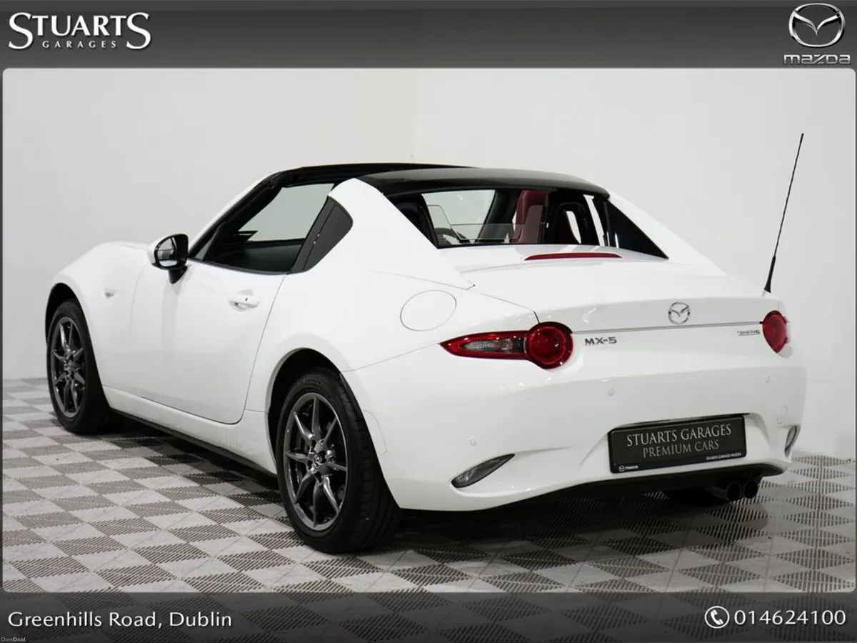 Mazda MX-5 1.5 RF GT. HARDTOP IN SNOWFLAKE WHITE W - Image 2