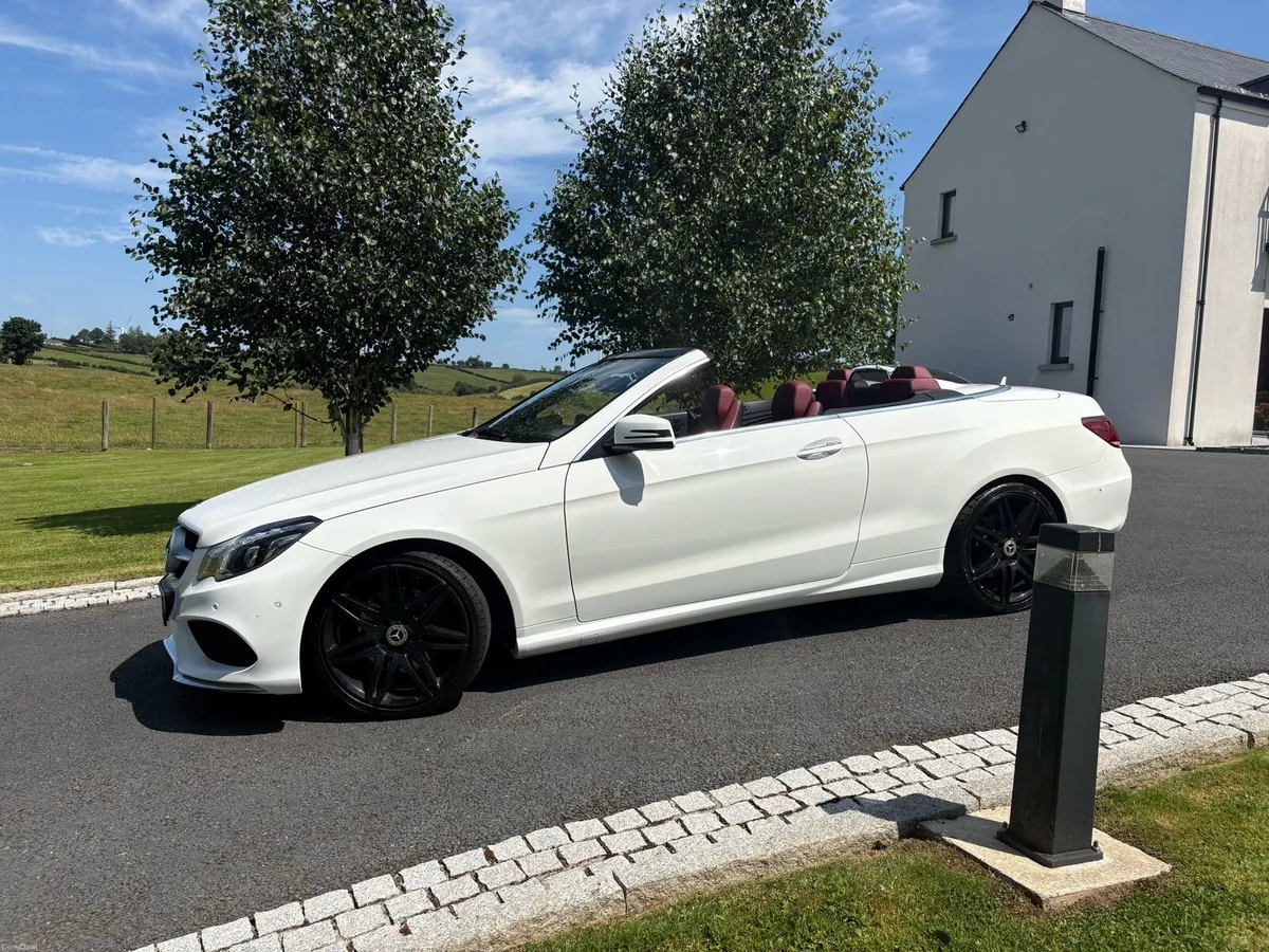 Mercedes E250d AMG Line Premium Cabriolet - Image 4