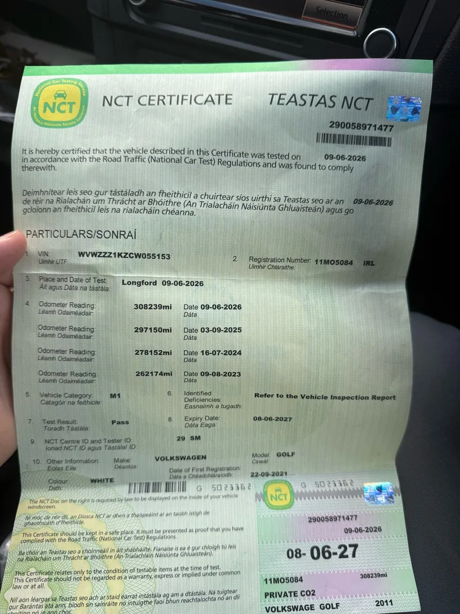 Golf 11 New NCT - Image 2