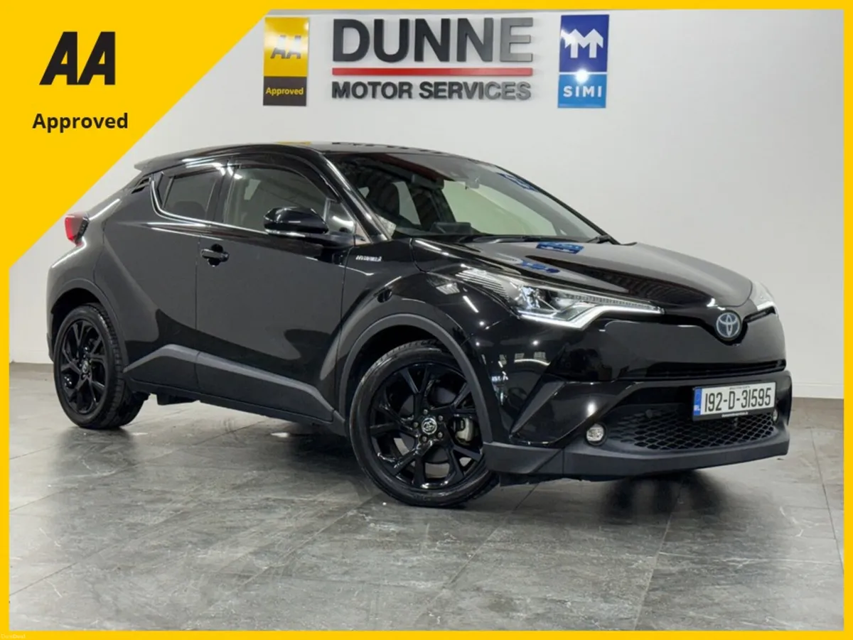 Toyota C-HR **G MODE NERO**18" BLACK ALLOYS**HALF - Image 1