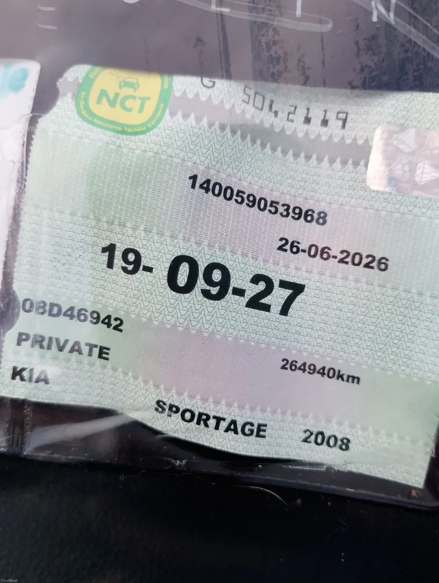 Automatic Kia Sportage Nct - Image 3