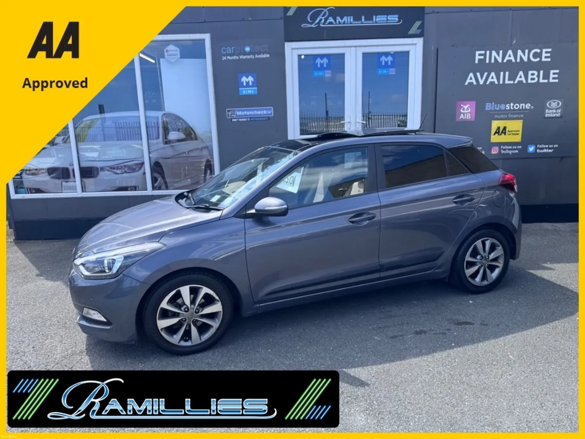 Hyundai i20 1.2 PREMIUM, Pan Roof,12 Month AA, NCT - Image 2