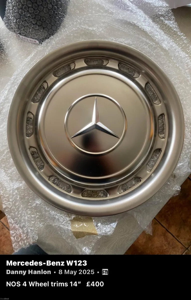 W123 wheel trims - Image 1