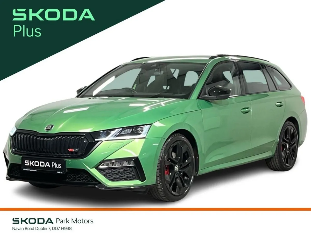 Skoda Octavia RS Combi DSG 2.0TDI 200BHP - LEATHER - Image 1