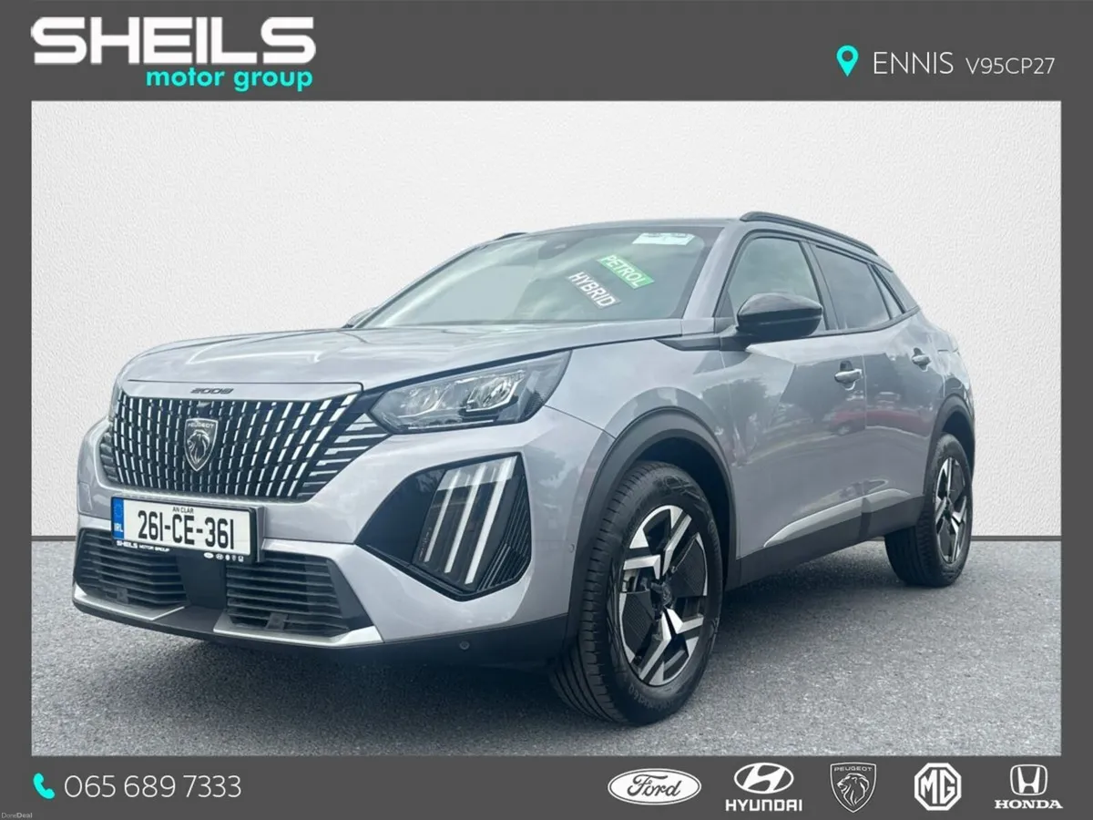 Peugeot 2008 HYBRID 145BHP e-DCS6 Allure - Image 4