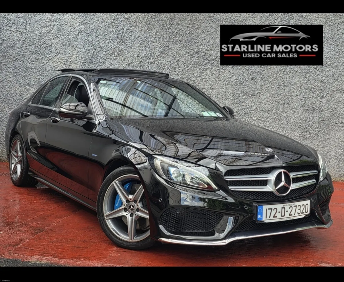 2017 Mercedes-Benz C350e Amg Premium plus 77km - Image 1