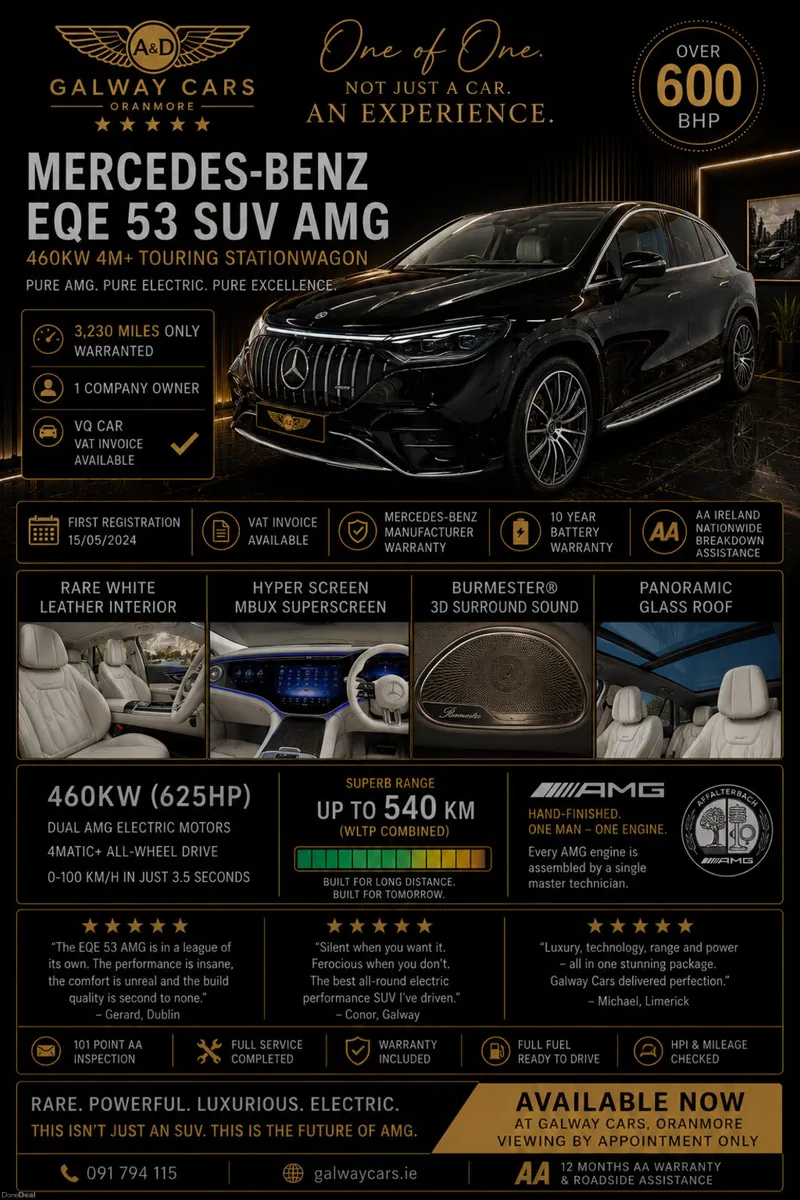 🇮🇪Mercedes-Benz AMG 53  600BHP 4MATIC-460KW (WOW - Image 4