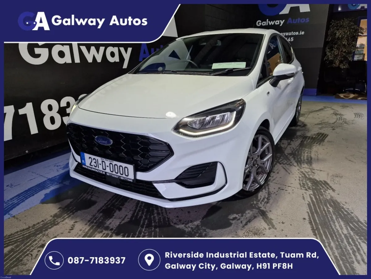 Ford Fiesta ST-LINE  LOW MILEAGE-SAT NAV-PARKING A - Image 1