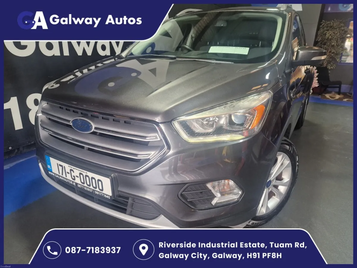 Ford Kuga 2.0 TITANIUM TDCI **REAR CAMERA HALF LEA - Image 1