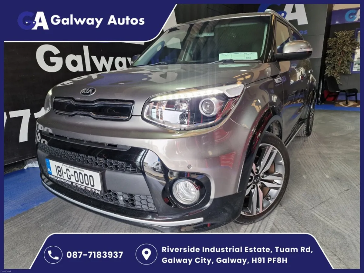 Kia Soul 1.6 CRDI **FULL LEATHER-REAR CAMERA.-- - Image 1