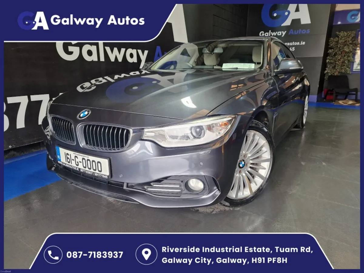 BMW 4-Series GRAN COUPE LUXURY **SAT NAV, ELECTRIC - Image 1