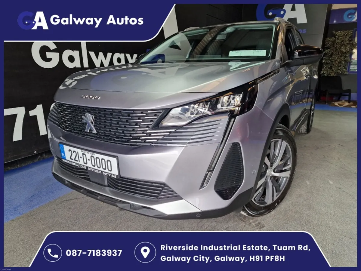 Peugeot 3008 PREMIUM PHEV ** SAT NAV, REVERSING CA - Image 1