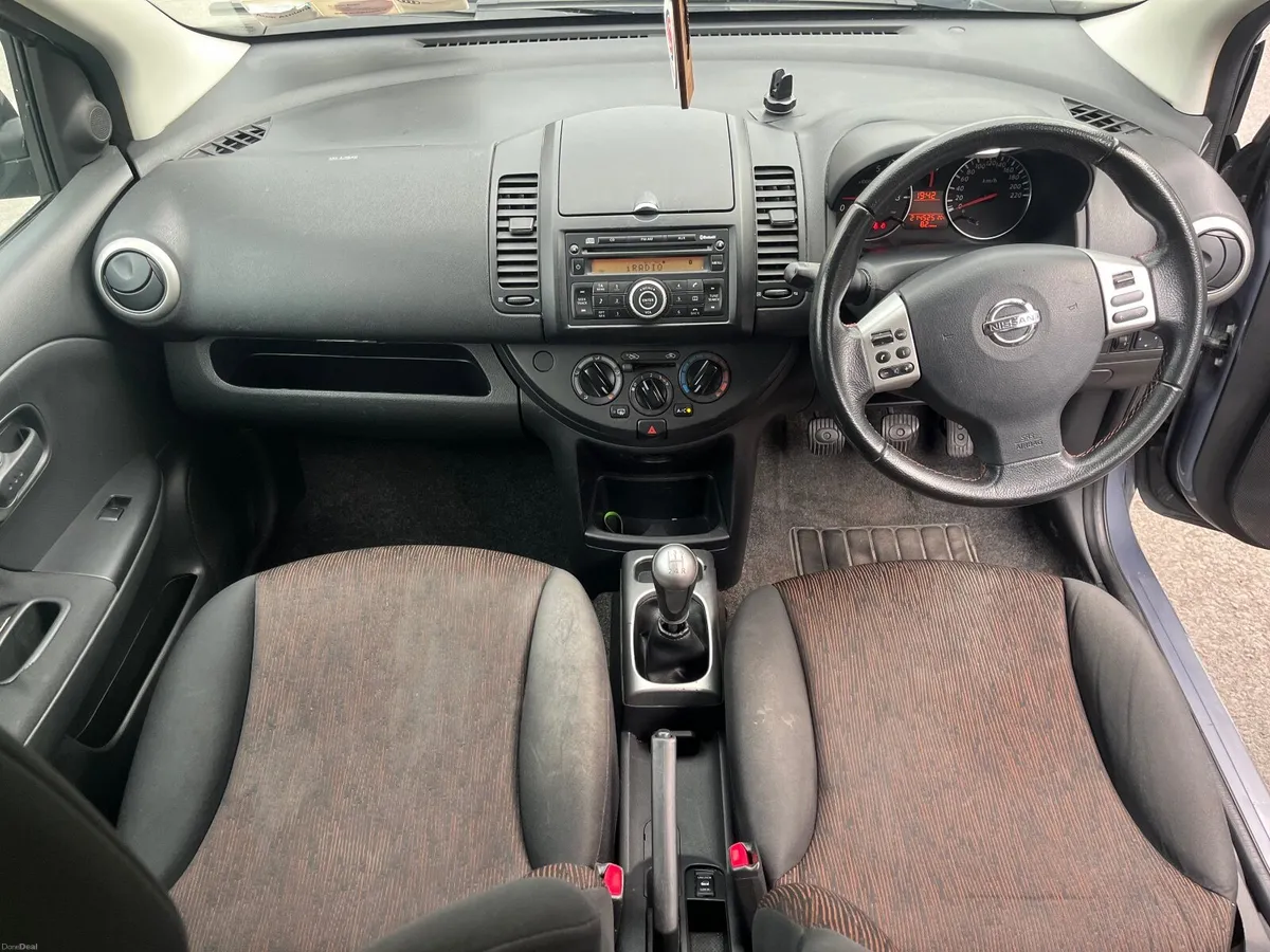 2010 Nissan Note 1.4 Petrol NCT And TAX - Image 5