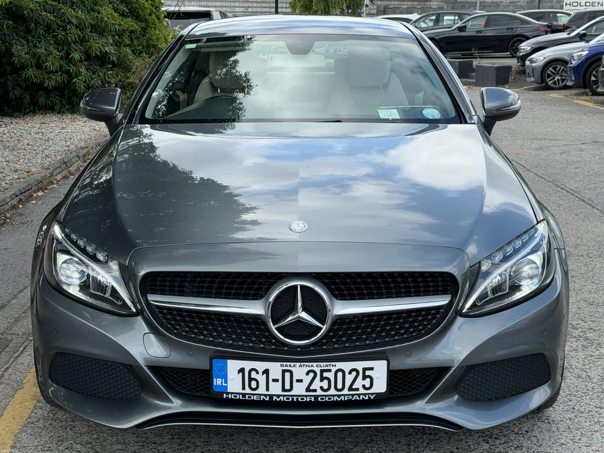 2016 Mercedes-Benz C-Class. BEIGE LEATHER. 2 KEYS - Image 4
